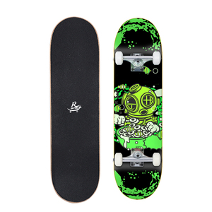 <span class=keywords><strong>Skateboard</strong></span> in Legno d'Acero Premium da 31 Pollici con Logo Personalizzato in Alluminio, Stile Retrò, per Adulti e Adolescenti - Product Image 6