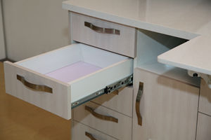 Cabinet dentaire 12 heures cabinet dentaire Consoles Salle de traitement Dentiste avec évier et comptoir cabinet dentaire arrière - Product Image 6