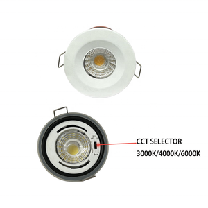 3 Zoll Einbau-Potlight Feuerfeste LED-Downlights 3CCT Farbwechsel Dimmbar <span class=keywords><strong>IP65</strong></span> Zertifiziert Einbau-Innenbeleuchtung für Decken - Product Image 2