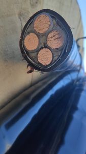 Câble d'alimentation électrique en cuivre rigide U1000 R2V RO2V NYY 4 noyaux 16mm 25mm 35mm 50mm 70mm 95mm - Product Image 2