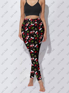 Leggings Yoga a Vita Alta con Controllo Pancia, Nuovi Stili, Taglie Forti, Abbigliamento Femminile Personalizzato - Product Image 4