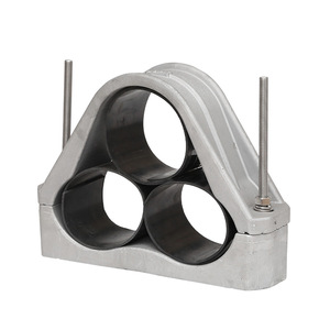 Cable Fixing <strong>Clamp</strong> JGP Series High Voltage Aluminum Alloy And Plastic Cable <strong>Clamp</strong> Hoop Wholesale - Product Image 1