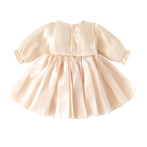 Vestito da Bambina Stile Principessa all'Ingrosso, Tessuto di Alta Qualità, <span class=keywords><strong>Elegante</strong></span> e Adorabile Body per Neonata, Tutina Personalizzata - Product Image 6