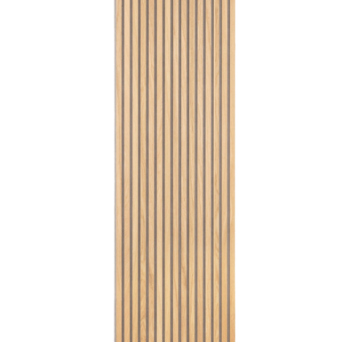 Modern Wooden Acoustic Panels with 3D Model Design Wood MDF Veneer Slat for Wall