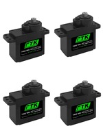 Servomoteur numérique à engrenages métalliques PTK 7452MG-D, poids 12g, taille 9g, pour modèles d'avions RC à voilure fixe, multirotor, drones UAV, accessoires