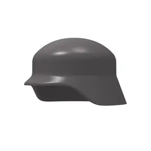 Blocos de construção pequena partícula militar boneca acessórios cabelo chapéu soldado capacete 0.1KG