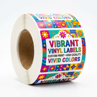 Étiquettes personnalisées en vinyle holographique doré, autocollants imperméables pour bouteilles de vin, bocaux en verre, emballages cosmétiques