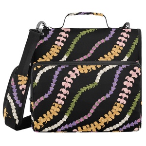 Porte-documents portable personnalisé Hawaii Puakenikeni avec 3 anneaux, organiseur de classement, pochette pour documents - Product Image 2