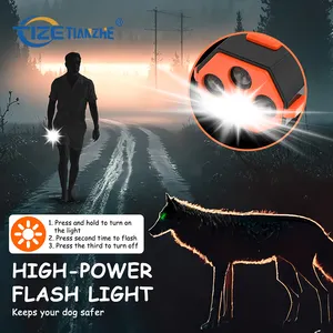 3 Sonic yayıcılar ile bir Mazon çok satan ürün ultrasonik köpek eğitim cihazı şarj edilebilir köpek Barking kontrol cihazı - Product Image 5