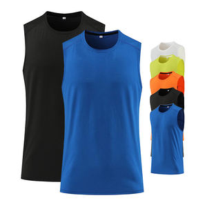Personnalisé Hommes Gilet Gym Sport Fitness Femme Été Nouveau En Plein Air Basketball Formation Sans Manches Running Pour Hommes - Product Image 5