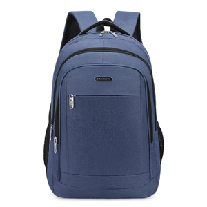 Sac à dos pour ordinateur portable de bureau, grande capacité, léger, tendance, imperméable, en polyester, avec fermeture éclair, prix bas, vente en gros - Product Image 4
