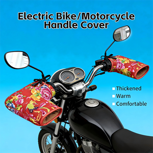 Kangdarpet Couvre-guidons de moto, anti-froid, chauds, coupe-vent, anti-peluchage, universels pour l'hiver - Product Image 2