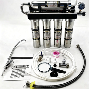 Nuovo modello di cucina 304 in acciaio inox lavello <span class=keywords><strong>rubinetto</strong></span> 5 stadi ultrafiltrazione 0.01μm Ultra-filtrazione acqua minerale depuratore - Product Image 1