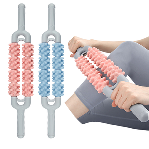 Masajeador manual de vértebras cervicales KSY Mace, barra de yoga, rodillos de masaje para relajación muscular de cintura, espalda y piernas, EVA, 30 cm - Product Image 1