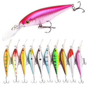 Señuelo de Pesca de 11 cm y 9.5 g, Tipo Minnow, de Hundimiento Profundo, para Pesca de Lucio, Lubina, Carpa, Pesca en Barco, 5 pies de Profundidad, en Oferta - Product Image 1