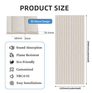 Panneaux acoustiques professionnels en PET pour home cinéma et studio d'enregistrement |   <span class=keywords><strong>Traitement</strong></span> acoustique haute performance - Product Image 4