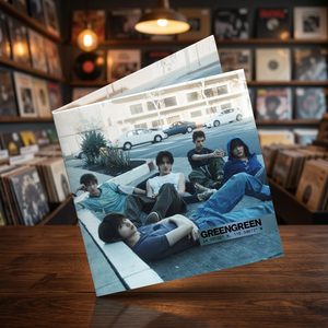 [PRE-ORDER] CORTIS-GREENGREEN_playextended (<b>Paper</b> Plastic STREET Ver.) Official Korean Kpop <b>Fan</b> Album LP Model BHE1003 All Ages - Product Image 2