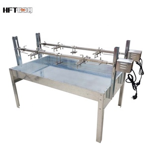 <span class=keywords><strong>Asador</strong></span> de Carbón Comercial de Doble Tamaño <span class=keywords><strong>para</strong></span> Asar Cordero Entero, Cerdo, Parrilla de Jardín, <span class=keywords><strong>Asador</strong></span> Giratorio <span class=keywords><strong>para</strong></span> Exteriores - Product Image 1