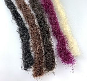 Chị Em Khóa Afro Crochet Bím Tóc Màu 20 Inch Blonde Brown Bug Tổng Hợp Tóc Cho Phụ Nữ Faux Locs Crochet Tóc - Product Image 5