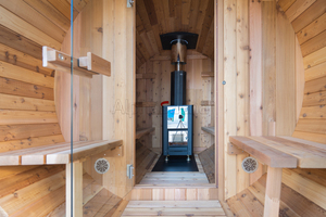 Sauna sec traditionnel en plein air pour 1 à 2 personnes - Product Image 3