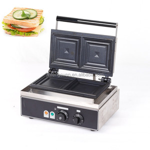 Guangdong Hot Sell Gas <span class=keywords><strong>Panini</strong></span> Press avec plaques antiadhésives Sandwich Press Grill Maker - Product Image 2