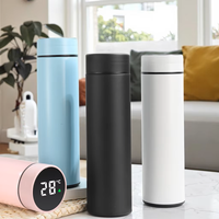Vaso Térmico Inteligente de Acero Inoxidable, Económico, con Aislamiento al Vacío, para Uso Comercial, para Café y Bebidas Frías