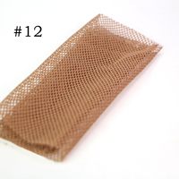 Filet de Dentelle Extensible en Maille Respirante pour la Confection de Tissages Cousus, Perruques, Toppers Capillaires et Queues de Cheval