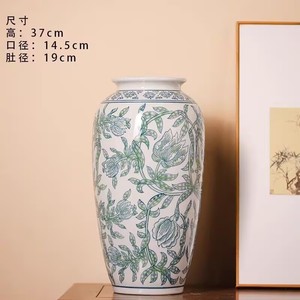 <span class=keywords><strong>Vase</strong></span> de table en porcelaine de Jingdezhen de style moderne Art déco Peint à la main Luxe Fleur pour la décoration de la maison et de l'hôtel - Product Image 6