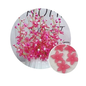 Bauhinia <b>Flower</b> Petal 24mm Plastic Resin Beads For DIY Crafts Jewelry Making Summer 2022 Yiwu Origin - Product Image 5