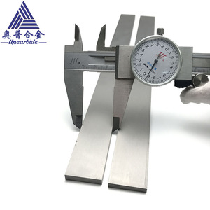 K10 K20 K30 carburo di tungsteno barre piatte 5.5*26*330mm di usura piatti spazi in carburo striscia OEM personalizzabile - Product Image 4