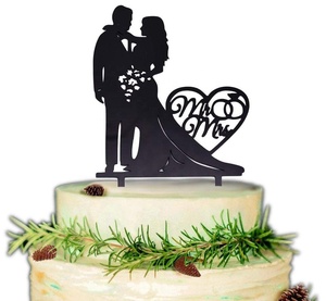 Novia y el novio <span class=keywords><strong>Pastel</strong></span> <span class=keywords><strong>de</strong></span> Bodas Topper <span class=keywords><strong>pastel</strong></span> <span class=keywords><strong>de</strong></span> <span class=keywords><strong>boda</strong></span> Topper - Product Image 1