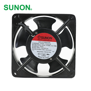 Ventilateur de refroidissement SUNON DP203A 2123LBL.GN à roulement à billes électrique 120x120x38mm 220-240VAC 0.05/0.06A 10W 2300/2150RPM 78/72CFM pour armoire et onduleur - Product Image 1