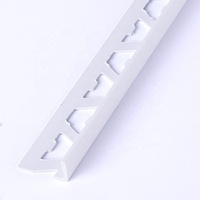 Foshan Fushifu matériaux de construction modernes résine pvc L forme profil d'angle carreaux en plastique garniture de bordure pour la décoration de la maison