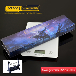 <span class=keywords><strong>Elden</strong></span> <span class=keywords><strong>Ring</strong></span> 30CM Full Metal Dream Spear Cast Technique-Game Peripheral Anime Sword para coleccionables Display Stands Comes Gift Box - Product Image 4