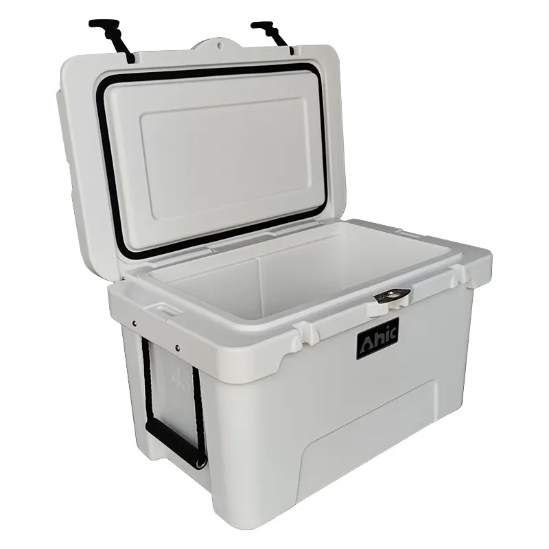 Portable Delivery Ice Chest Rolling cool box Transport Cooler Box