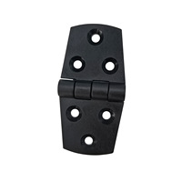 Charnière marine en plastique noir ISURE MARINE, petite charnière amortissante, accessoires marins pour bateaux, yachts, camping-cars