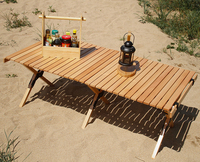 Table de camping pliable ultralégère, table de pique-nique portable, bureau de camping pour la randonnée, le trekking et les voyages