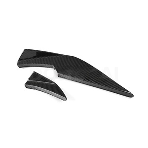 Ailerons latéraux de pare-chocs avant en fibre de carbone sèche préimprégnée style Premium <span class=keywords><strong>VS</strong></span> pour BMW G80 M3 G82 M4 2021+ - Product Image 6