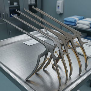 5 Pcs <b>Long</b> Bayonet Forceps Instrument Set Stainless Steel Surgical Dissecting Hemostatic <b>Clamps</b> - Product Image 2