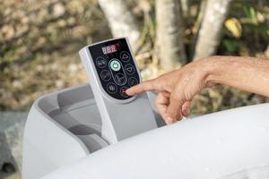 <span class=keywords><strong>Bestway</strong></span> 60037 Lay-Z-<span class=keywords><strong>Spa</strong></span> ST.LUCIA AirJet SaluSpa Bain à remous intérieur rond gonflable Meilleure vente Baignoire <span class=keywords><strong>spa</strong></span> gonflable 1.70m X 66cm - Product Image 3