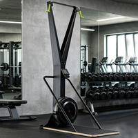 Simulador de Esquí para el Hogar, Máquina de Entrenamiento de Esquí Plegable Eléctrica para Deportes de Invierno