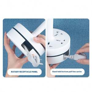 Vendita calda Multi-funzionale 2500W 2USB Standard lampada da tavolo <span class=keywords><strong>presa</strong></span> <span class=keywords><strong>per</strong></span> la casa aspetta - Product Image 5