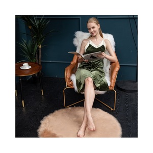 Tapis personnalisés de petite taille avec logo, tapis rond, tapis en fourrure, tapis en fausse fourrure - Product Image 3