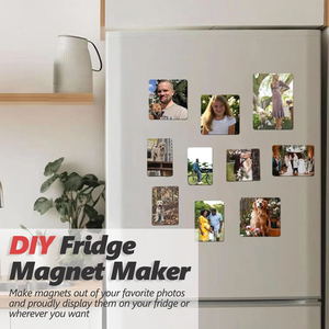 Nhà Máy Bán buôn của nhãn hiệu DIY vuông ảnh tủ lạnh nam châm nút Huy hiệu máy làm - Product Image 2