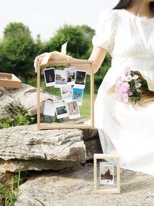 Khung Tranh Hoa Cúc Mẫu Khô Bằng Gỗ Acrylic Phong Cách Hiện Đại Cho Ảnh <span class=keywords><strong>Mini</strong></span> Fujifilm Instax Khung Phim Vuông <span class=keywords><strong>Mini</strong></span> - Product Image 6