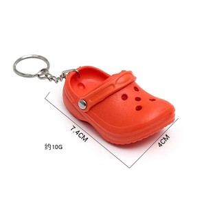 New Arrival Silicone <b>Mini</b> Keychain Cute Portable Slipper Fun <b>Backpack</b> Wallet Car Keyring for Bag - Product Image 5