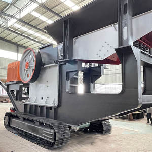 Planta Móvil de Trituración de Piedra sobre Orugas 150-350 TPH con Motor de Mandíbula, Rodamientos y Caja de Cambios para Minería/Piedra de Cantera - Product Image 4