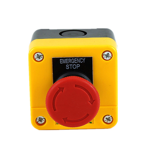22mm Waterproof Emergency Stop <b>Push</b> <b>Button</b> <b>Switch</b> Box IP65 Control Enclosure For Conveyor Belt System - Product Image 1