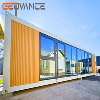 Geovance Conteneur modulaire pliable en acier pour maison Apple Cabin Sandwich Panel Eco-Friendly Hotel Use 20FT/40FT Taille personnalisable
