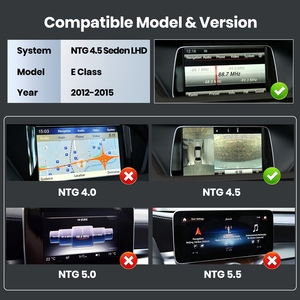 Autoradio stéréo numérique Linux 12,6 pouces avec écran tactile G+G et Bluetooth pour Mercedes Classe E 2012-2015 NTG 4.5 - Product Image 2